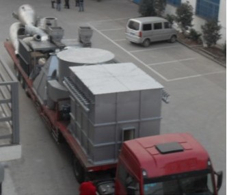催化剂气流干燥机发货与山东多友化工有限公司