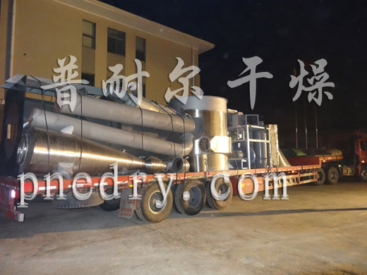 硅微粉闪蒸干燥机发货现场