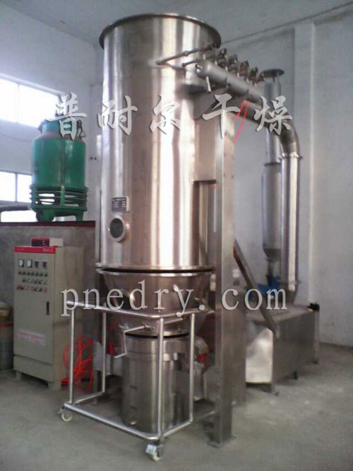 沸腾干燥机成产现场