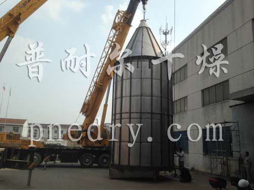 喷雾干燥机制作现场