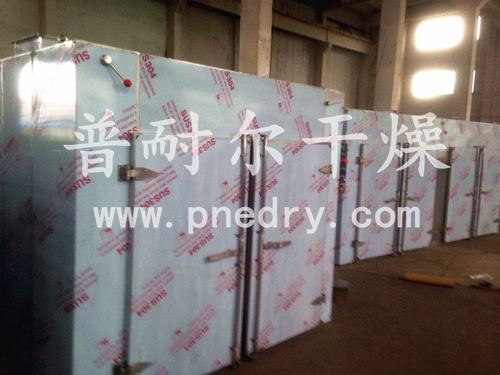 公司一批热风循环烘箱准备发货