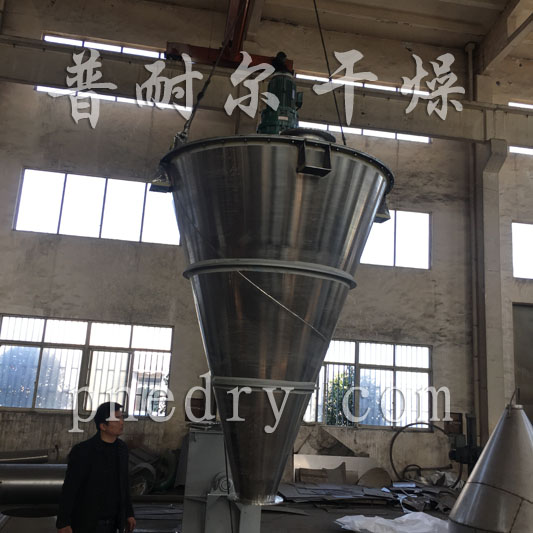 双螺旋混合机调试现场